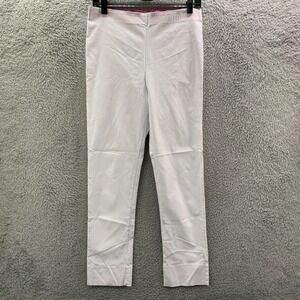 GRETCHEN SCOTT Womens Pants Size Medium Pull On White 30x27